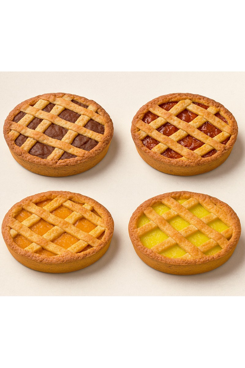 4 CROSTATE da 450 gr l’una